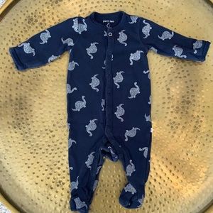 Petit lem baby onesie